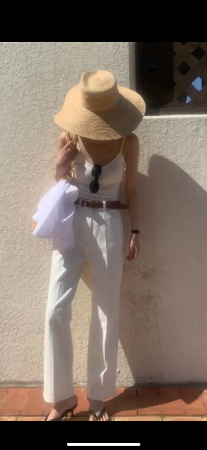 파운더스 마르셀 팬츠 화이트 상품이미지5