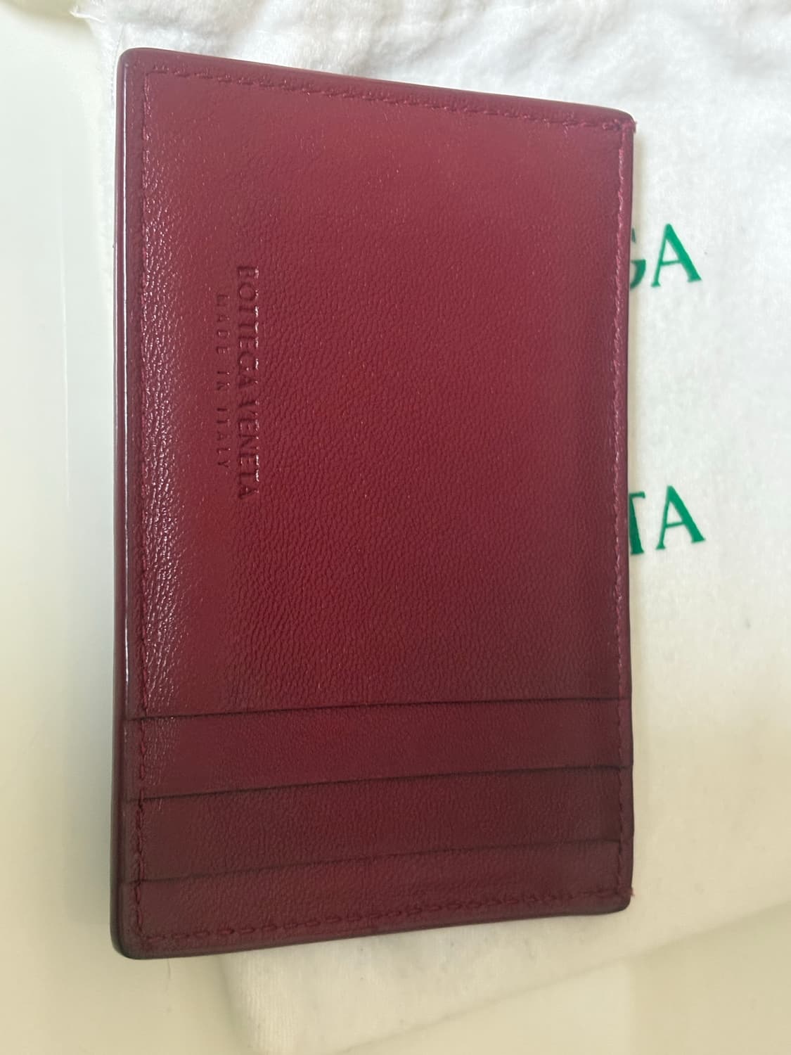 보테가베네타 카드 지갑 판매합니다!  상품이미지8