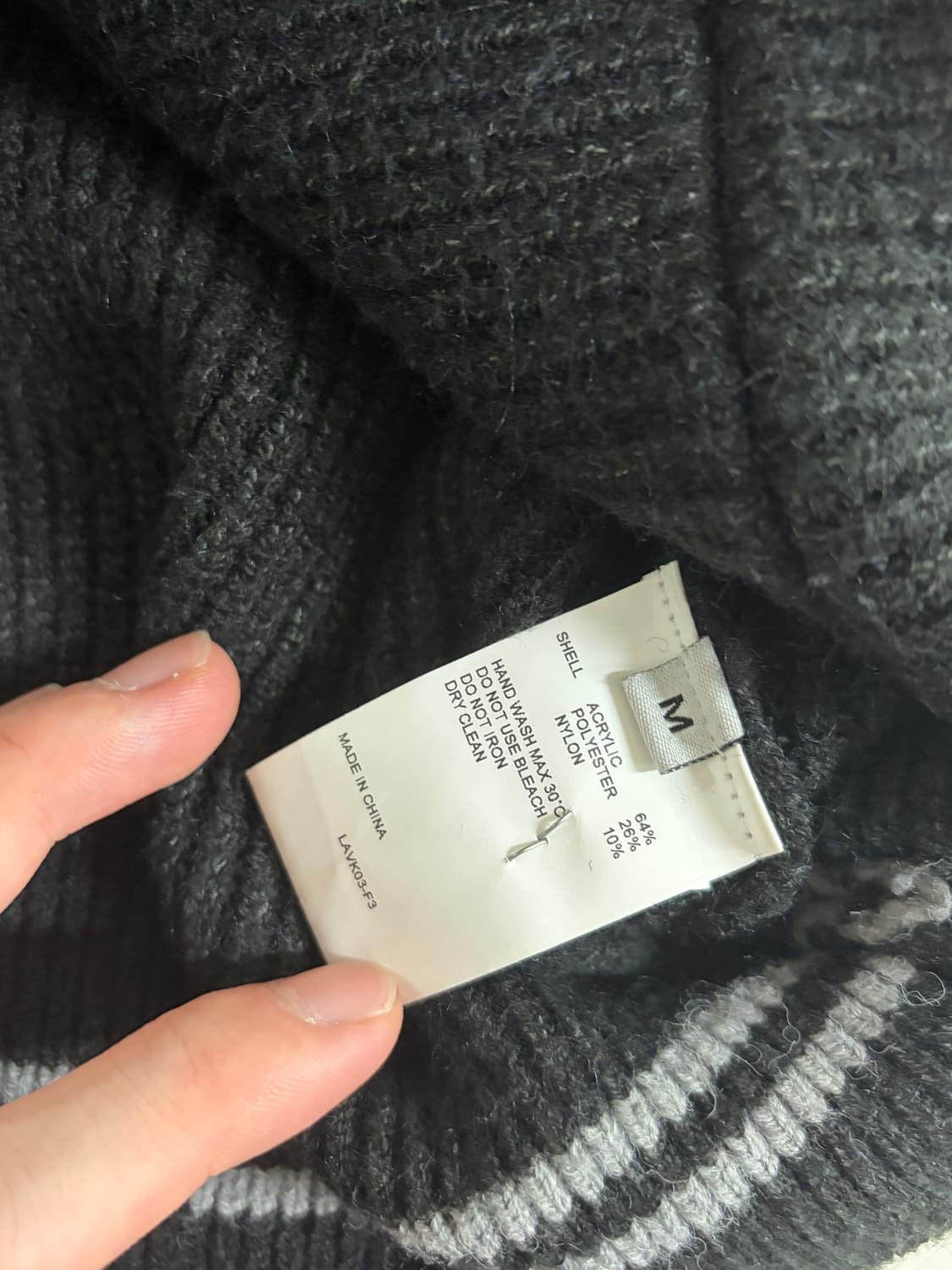 비바스튜디오 니트 집업 가디건 M 상품이미지2