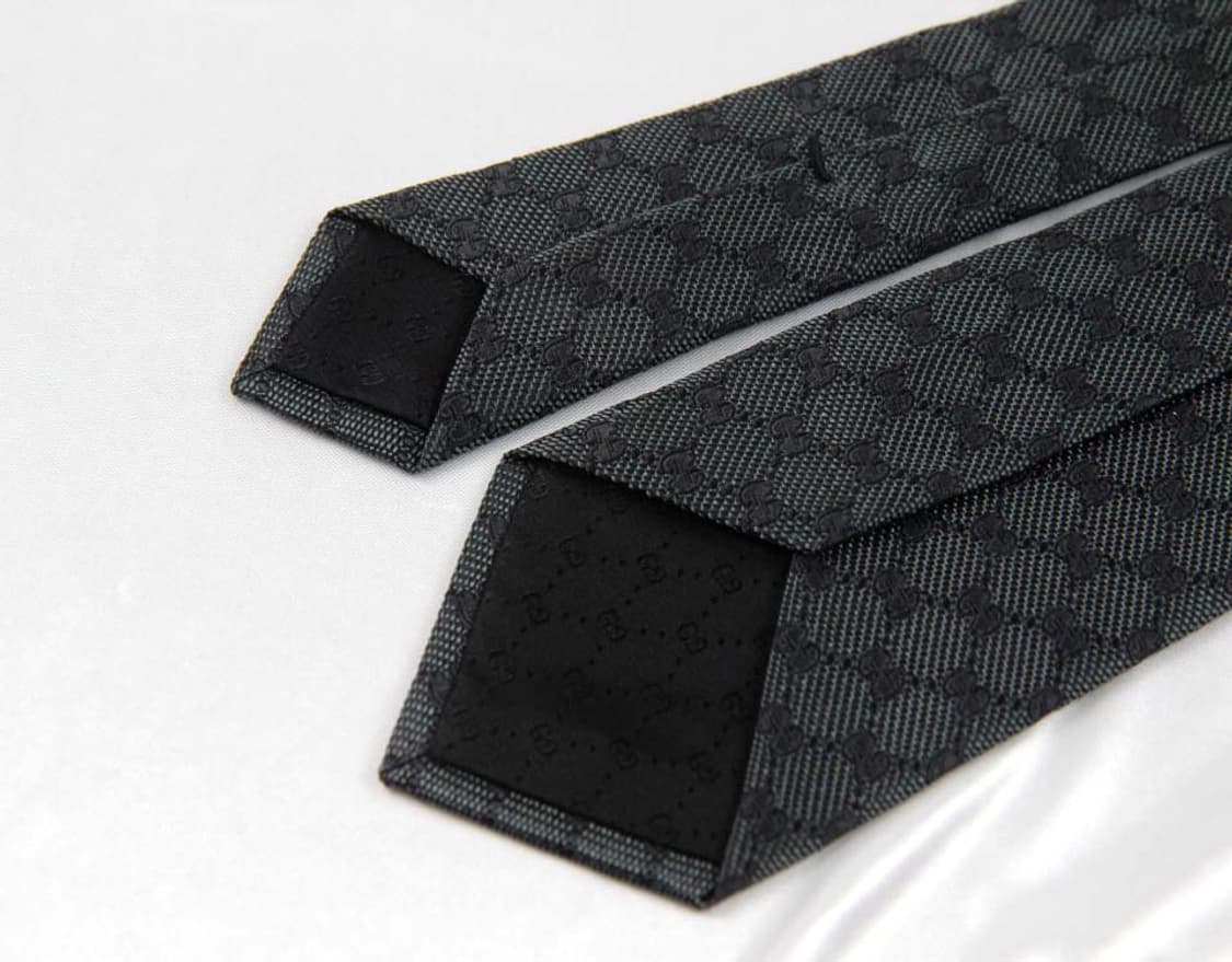 구찌 7.2cm S등급 신형 GG로고 남자 명품 넥타이 빈티지 상품이미지4