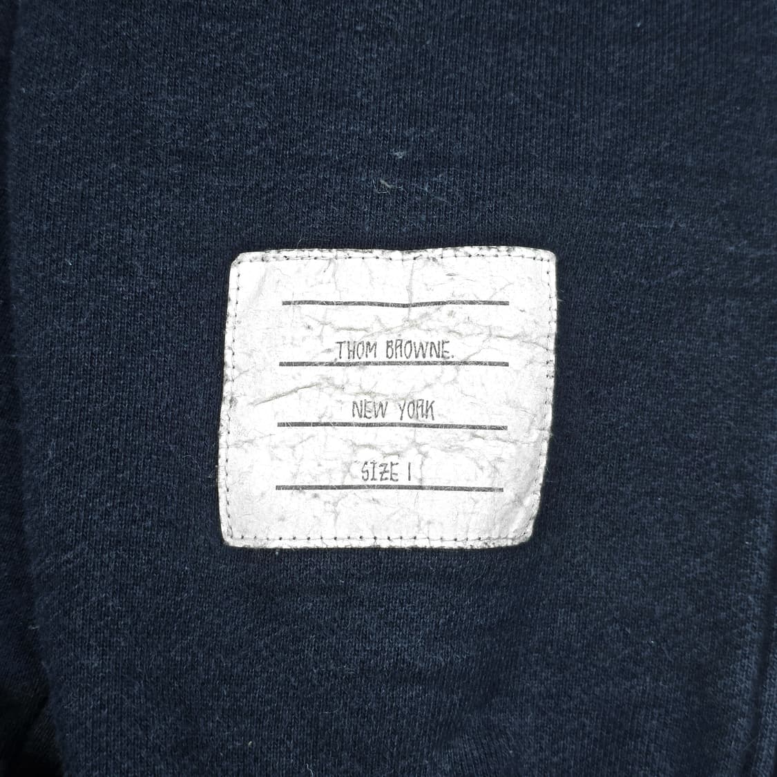 톰브라운 4바 트레이닝 조거팬츠 네이비 상품이미지5