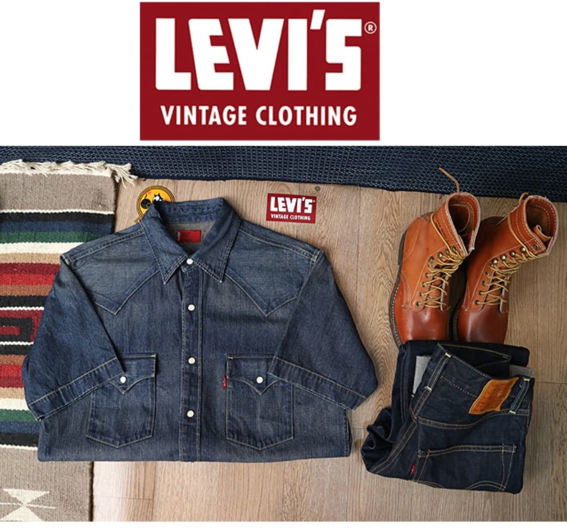 일본판 04S LEVIS 리바이스 62505-50 웨스턴 데님셔츠
L 상품이미지1