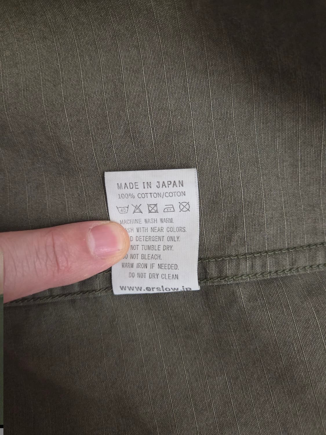 오어슬로우 M65 퍼티그 자켓 상품이미지7