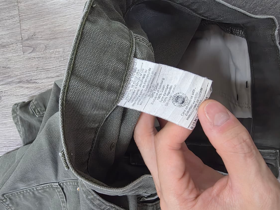 칼하트 모스그린 반바지 상품이미지3