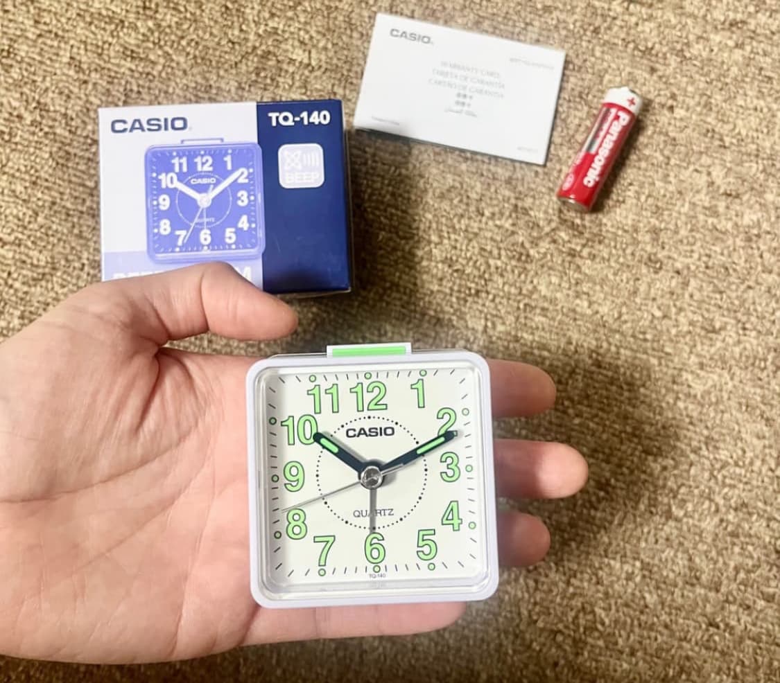 카시오 탁상시계 새상품 :) 상품이미지4