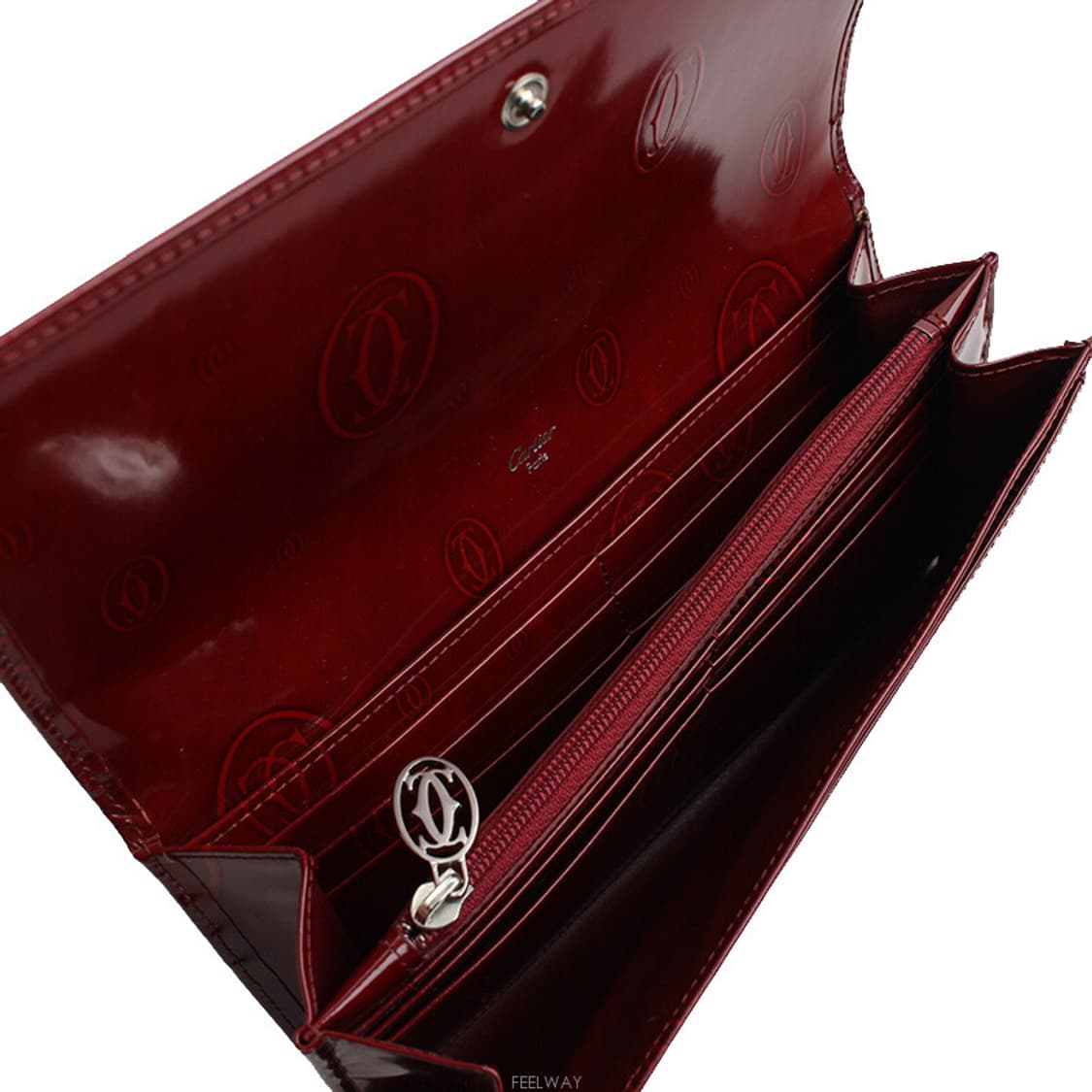 까르띠에 레드 해피 장지갑 상품이미지4