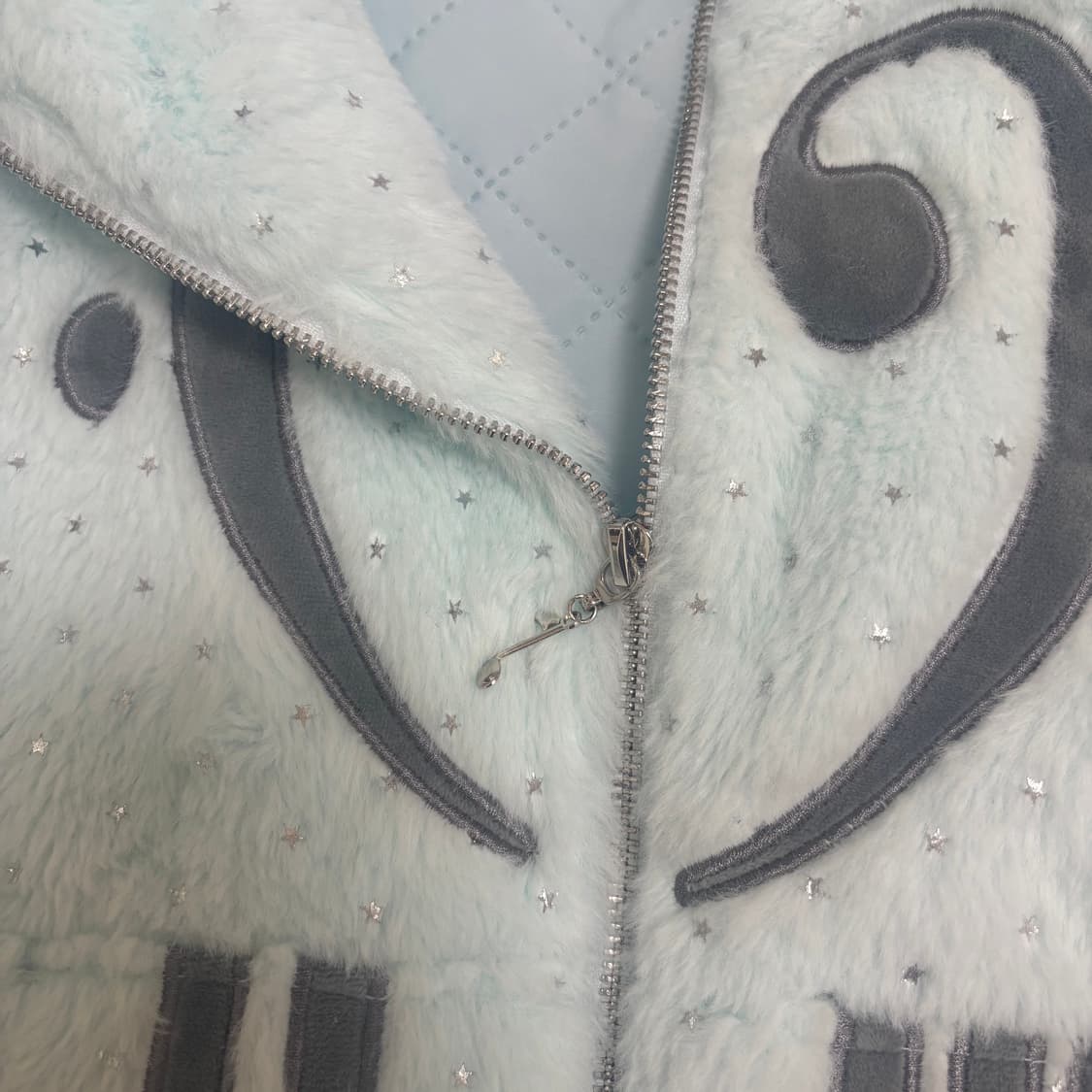 HastagDDD 실버 피아노 노트 후디자켓 상품이미지2