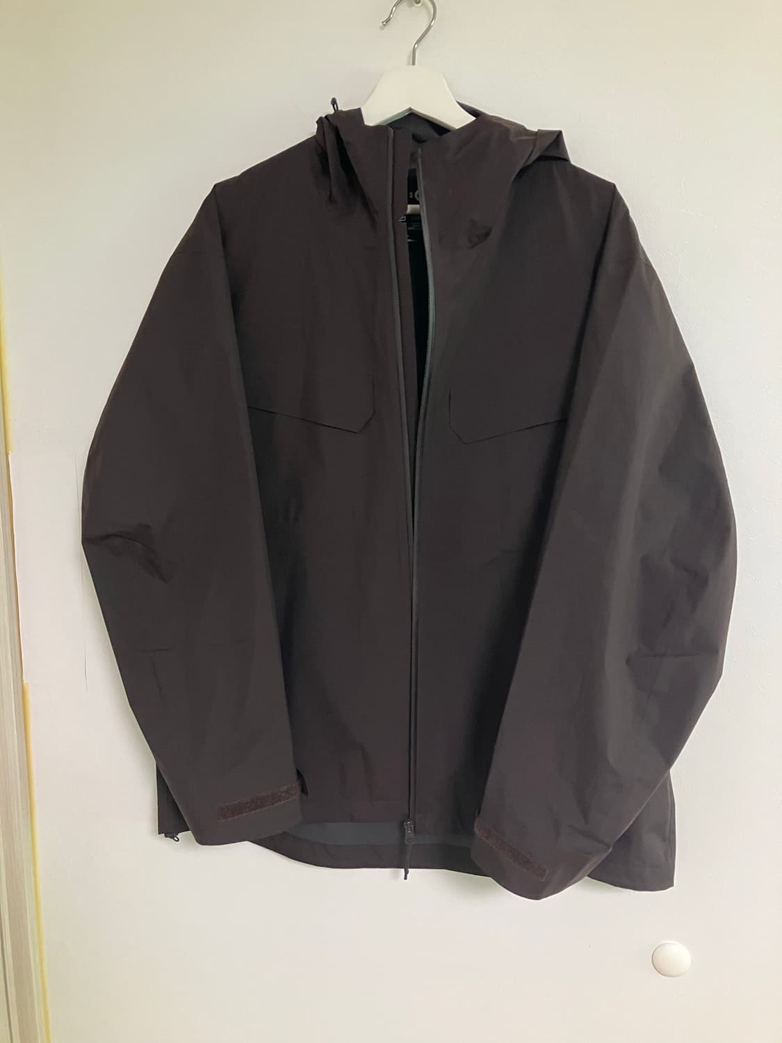 유니클로C 블록테크 파카 와인색 L사이즈 상품이미지1