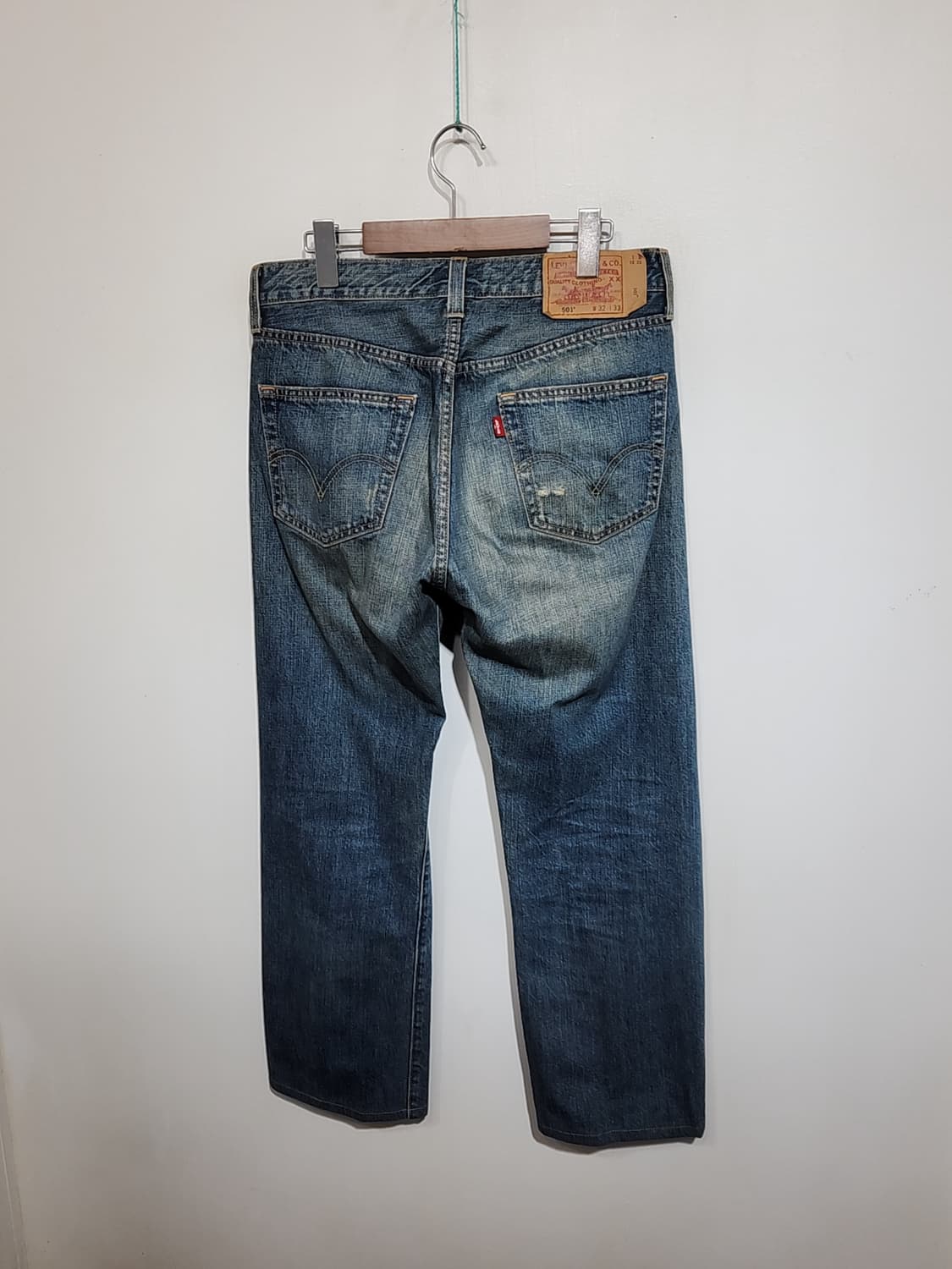 (32) 리바이스 501 청바지 레드탭 데님팬츠 빈티지  상품이미지7