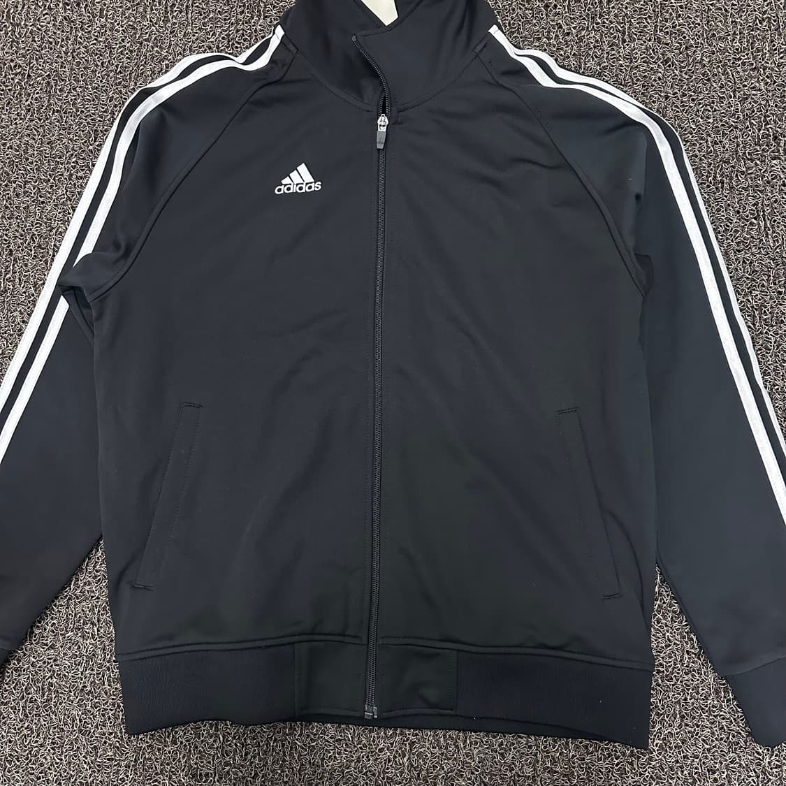 아디다스 삼선 트레이닝 집업 져지 블랙 100(L) 상품이미지3