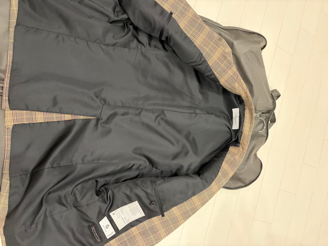 토니웩 체크 블레이저 M 상품이미지3