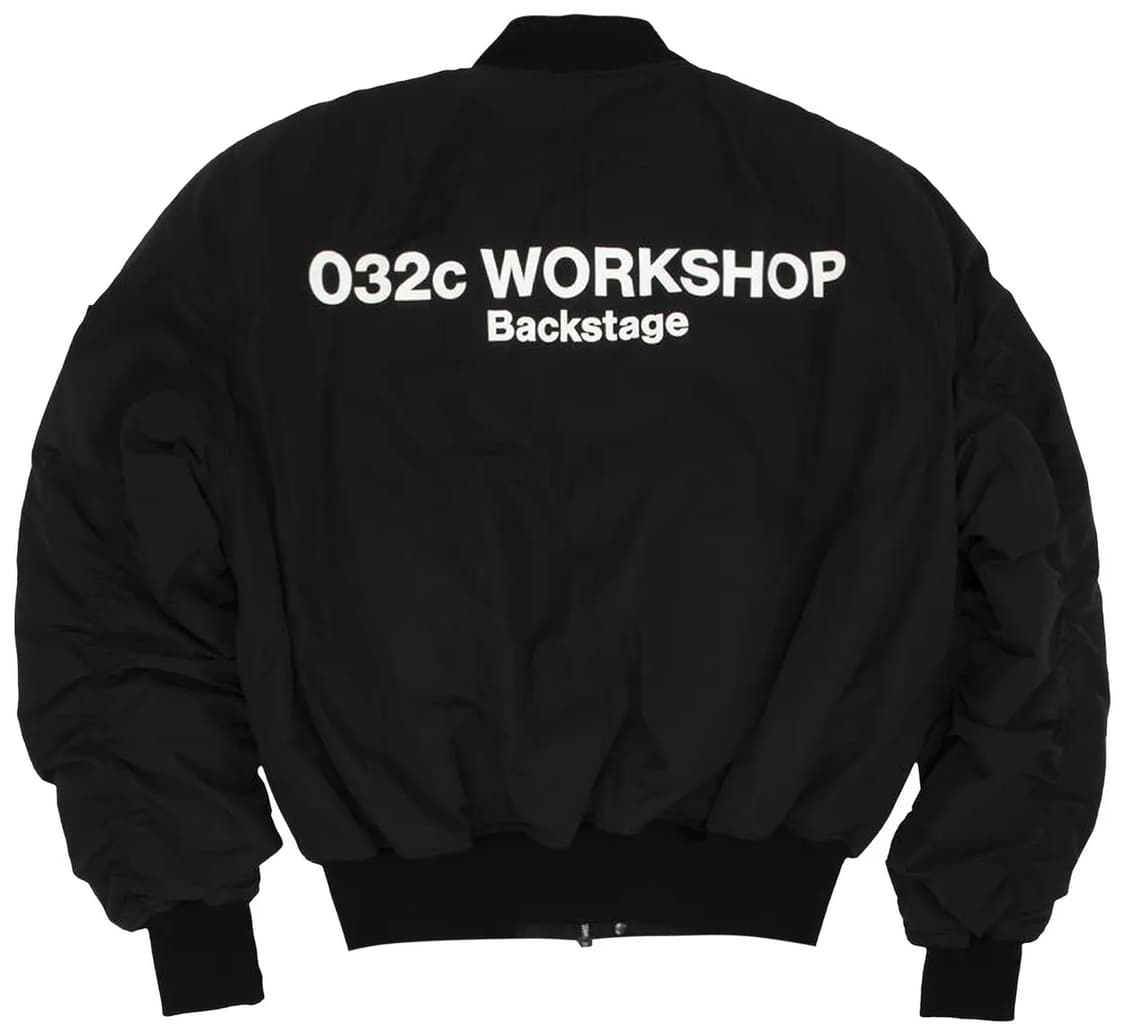 [L] 032c 백스테이지 봄버 상품이미지2