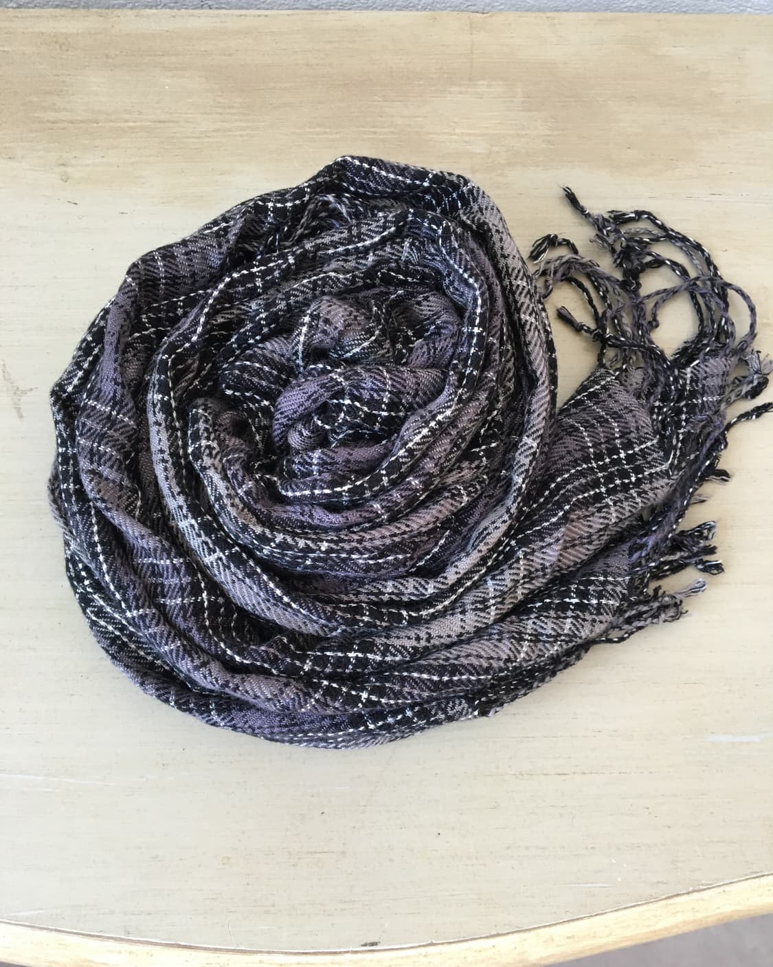 check pattern scarf 상품이미지1