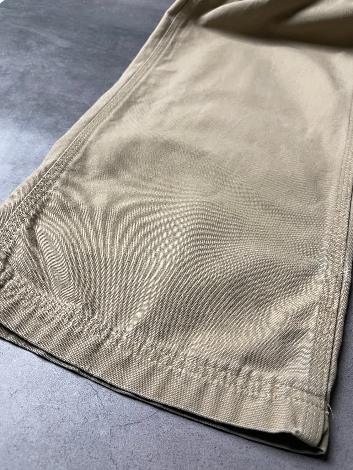 CARHARTT 칼하트 빈티지 베이지 싱글니 팬츠 상품이미지7