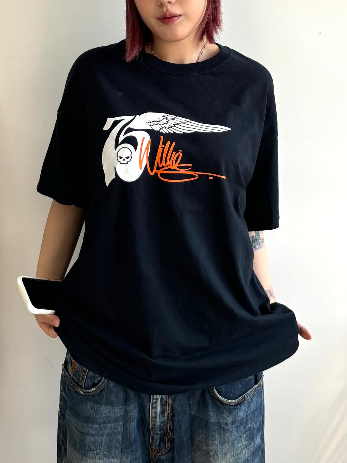 90’s Harley-Davidson 반팔 티셔츠 상품이미지2