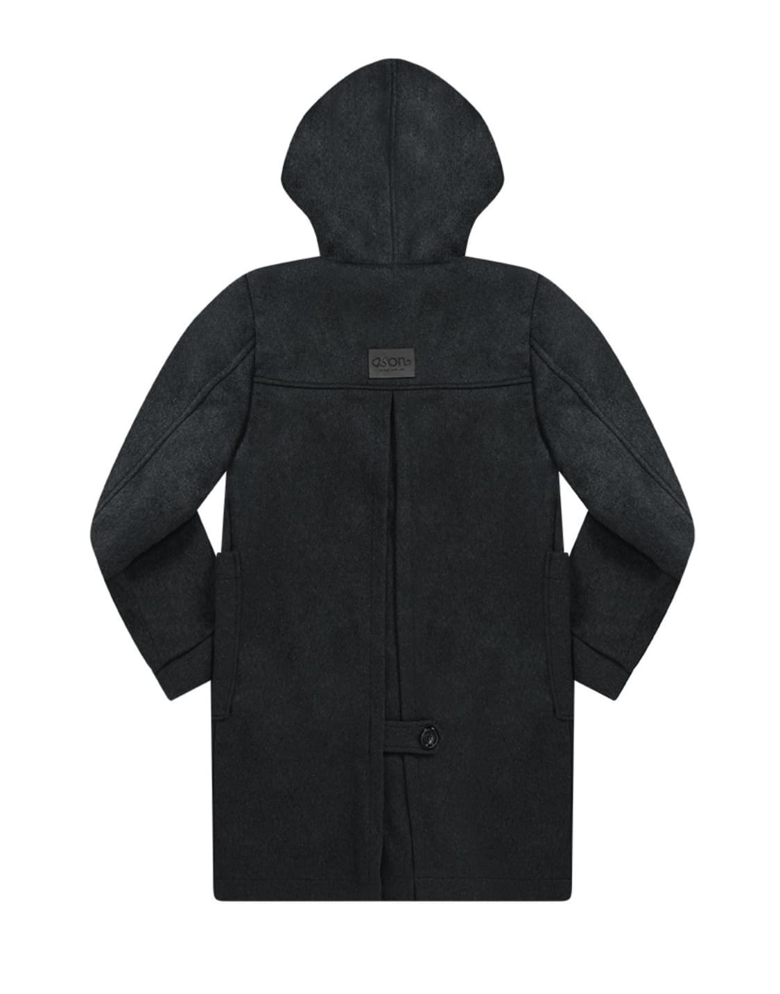 새상품) 애즈온 ALLO HOOD LONG COAT / CHARCOAL 상품이미지3