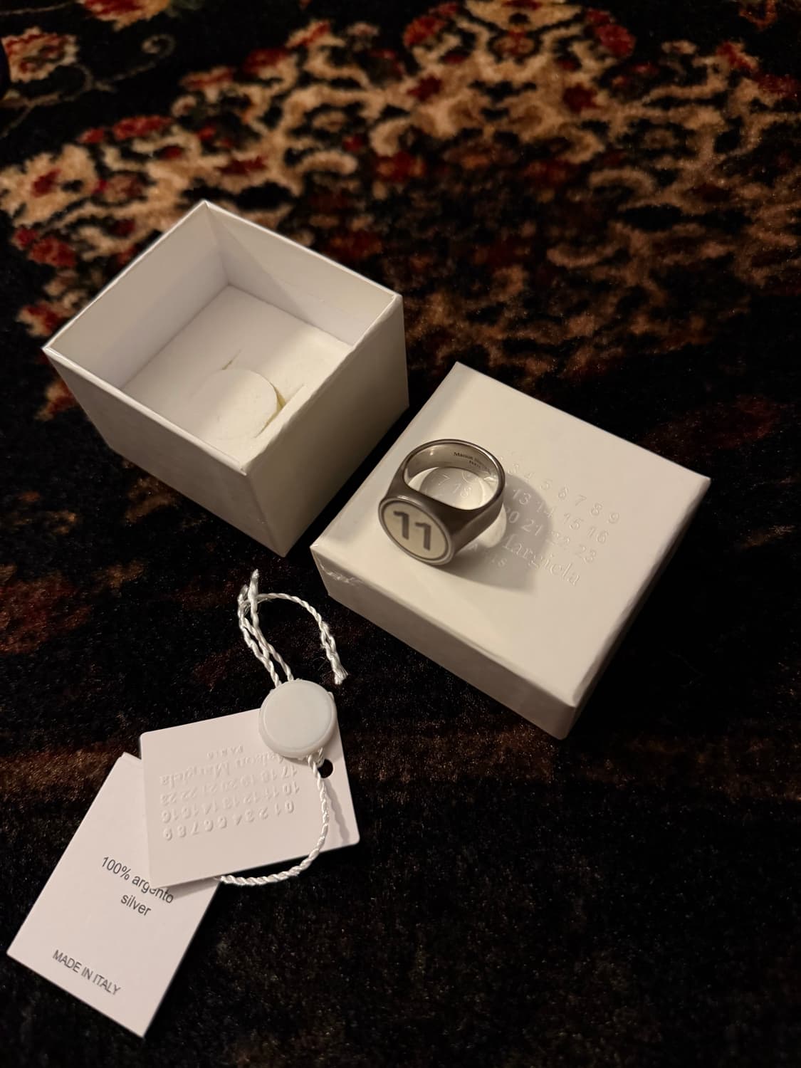 마르지엘라 은반지 상품이미지1