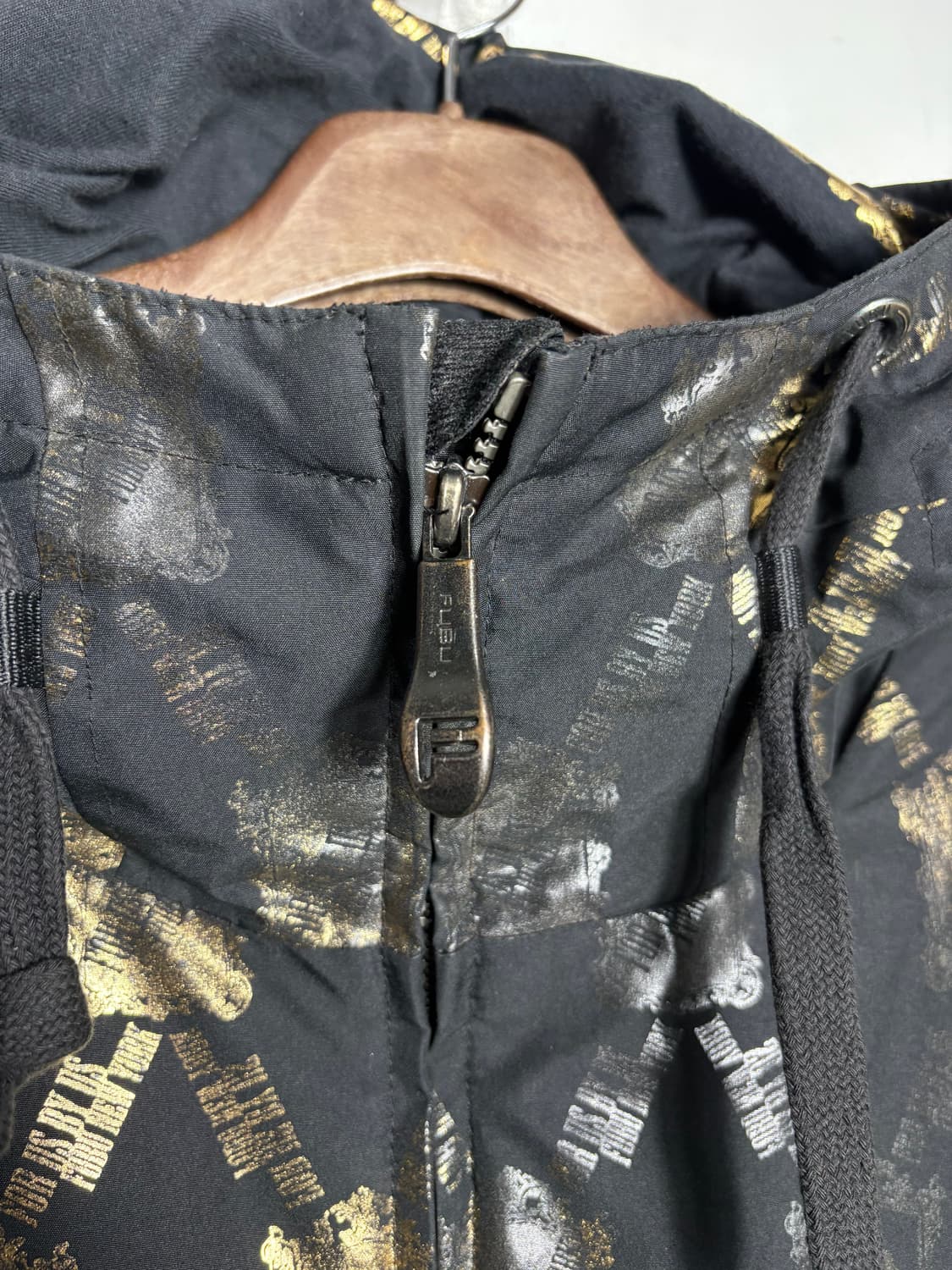 Fubu 후부 블랙 점퍼 상품이미지5