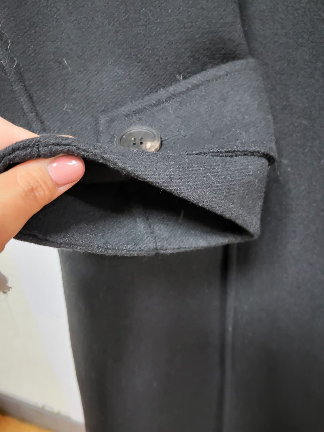 솔리드옴므 코트 정품 52사이즈 상품이미지3