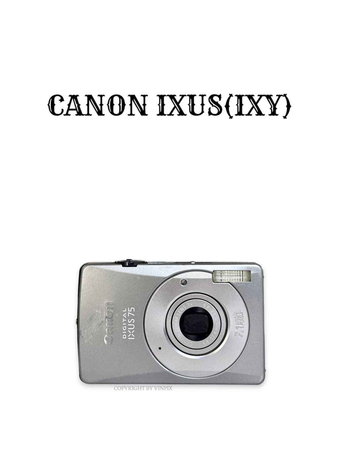 |유우시디카📷| 캐논 익서스 75(ixus 75) 디지털 카메라 디카 상품이미지1