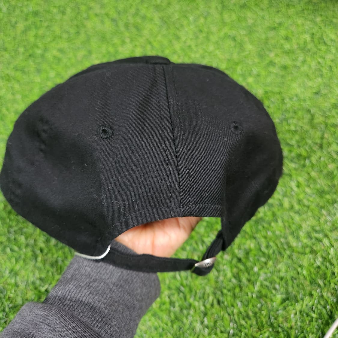 디스이즈네버댓 thisisneverthat KMU 자수 볼캡 블랙 (택O 상품이미지3