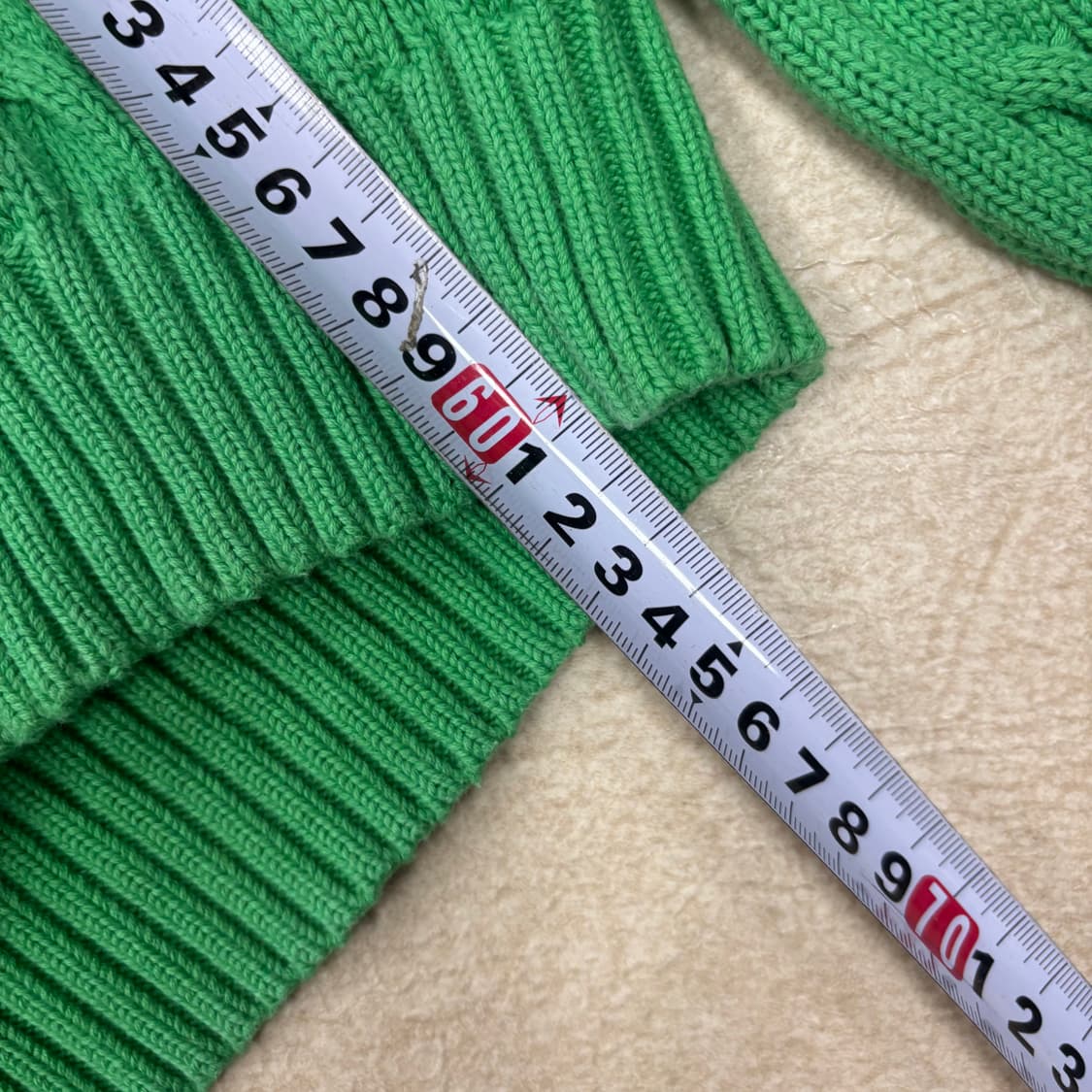 폴로 랄프로렌 그린 포니 케이블 니트 상품이미지4