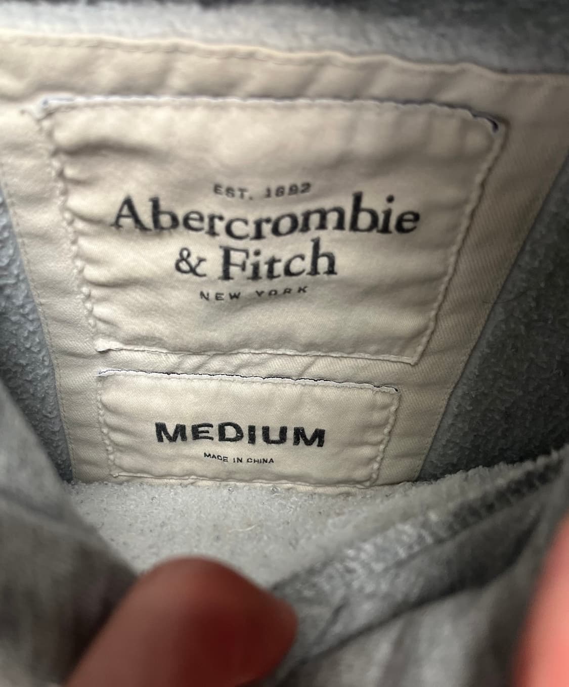 아베크롬비 후드 피치1892 그레이 상품이미지6