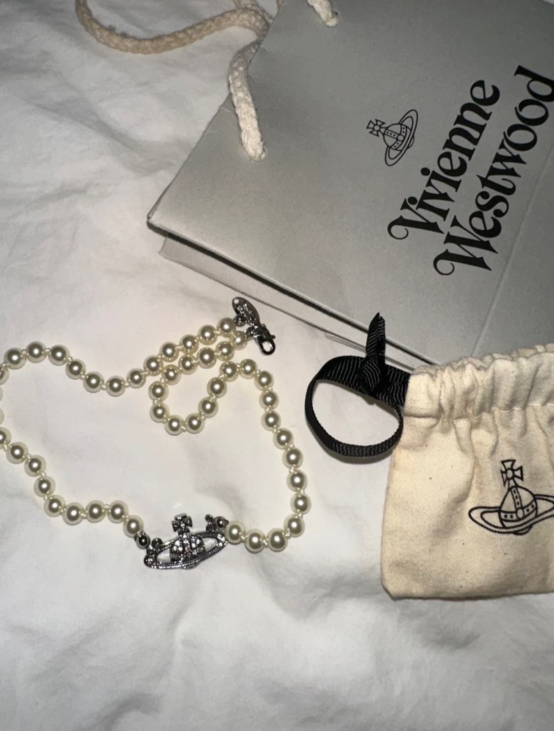 비비안웨스트우드 진주 목걸이 상품이미지1