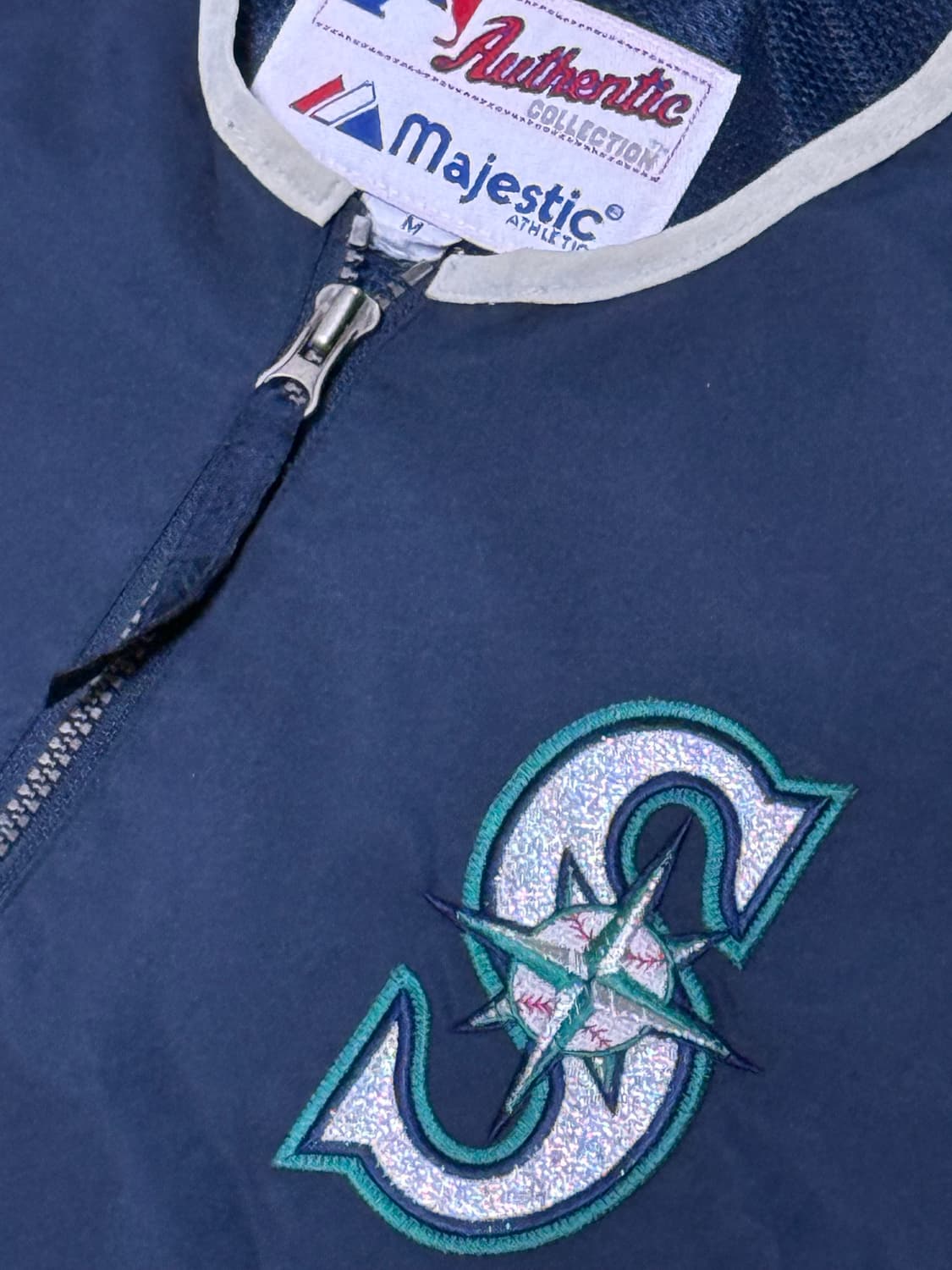 마제스틱 MLB 시애틀 매리너스 웜업 풀오버 빈티지 상품이미지3