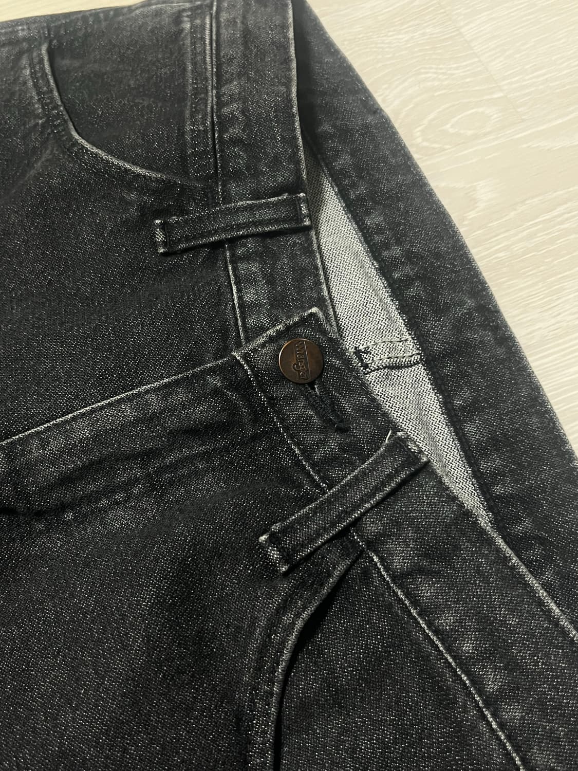 Japan wrangler flare fit denim 30~31” 상품이미지3