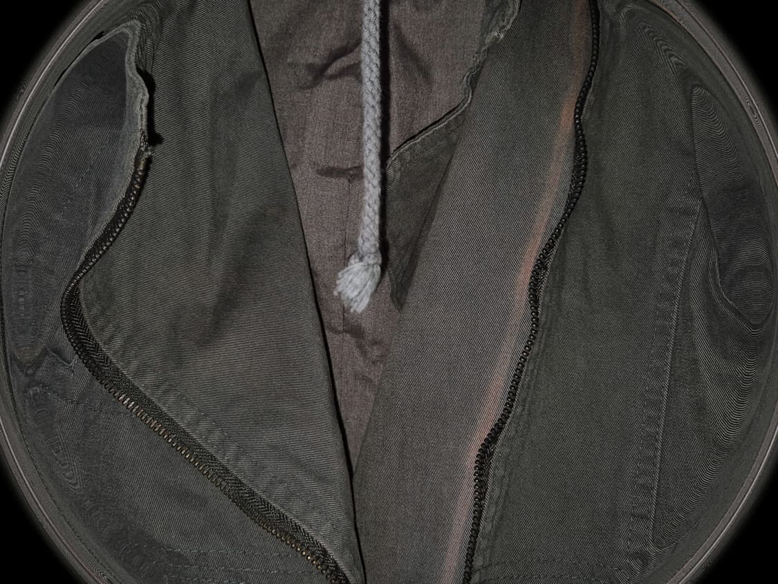 Vintage 04 diagonal khaki button jacket 상품이미지2