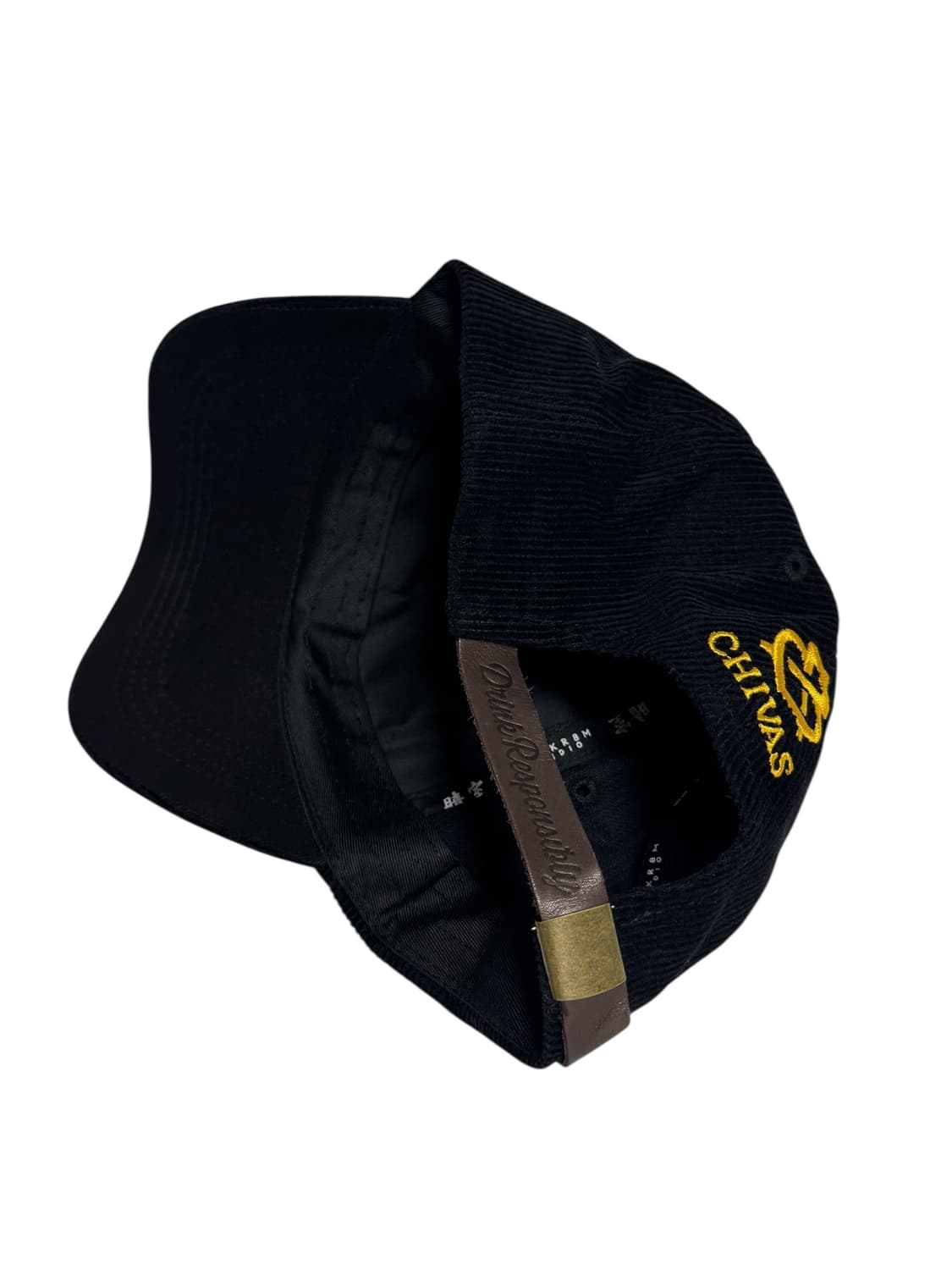 다크룸 코듀로이 볼캡 블랙 상품이미지3