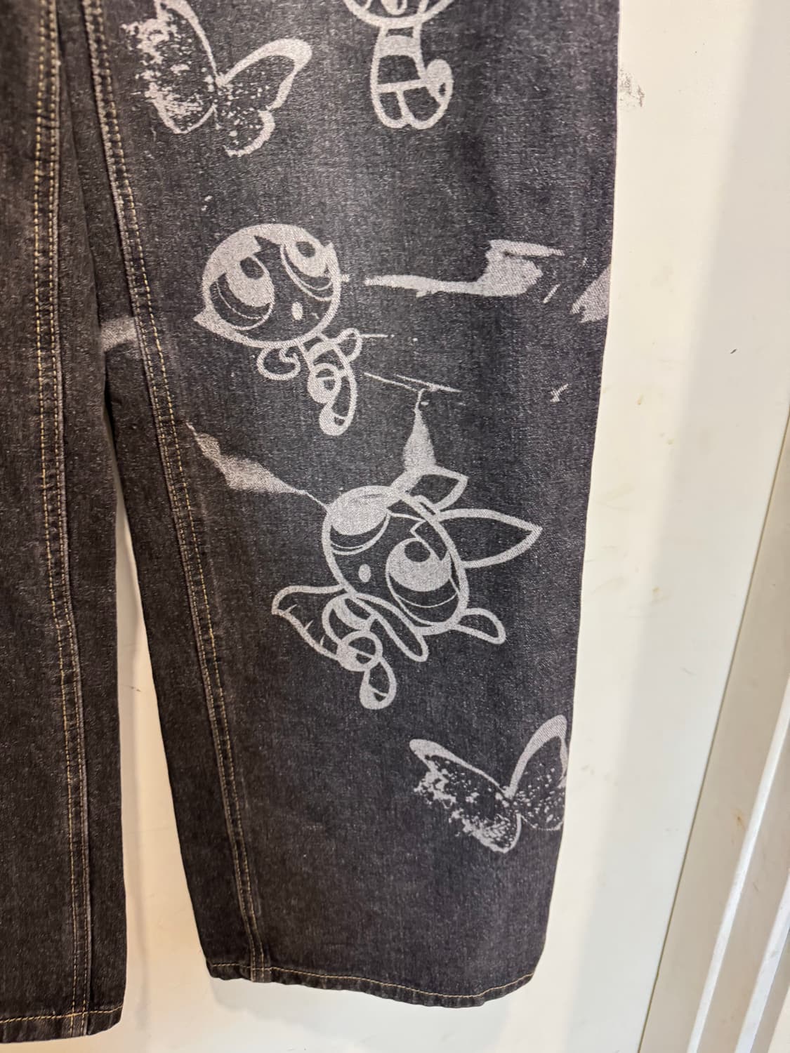 팬시클럽 파워퍼프걸 콜라보 블랙데님 상품이미지6