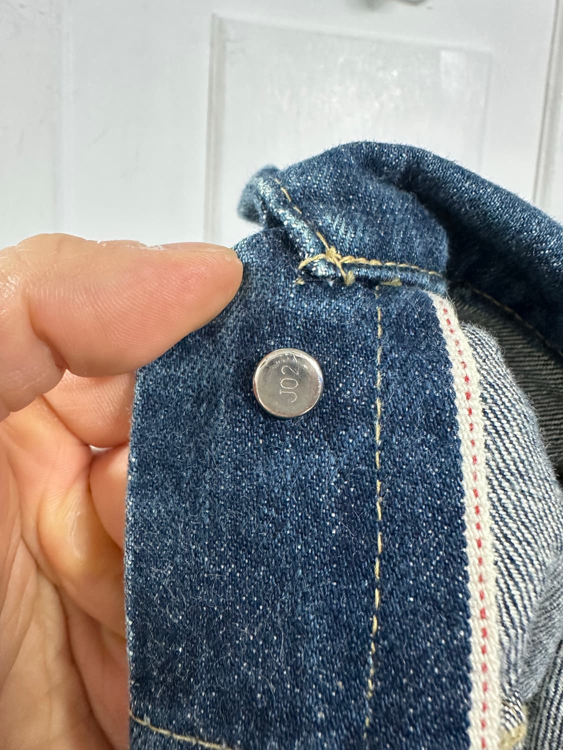 리바이스 1세대 70502XX 셀비지 데님 트러커자켓 상품이미지5