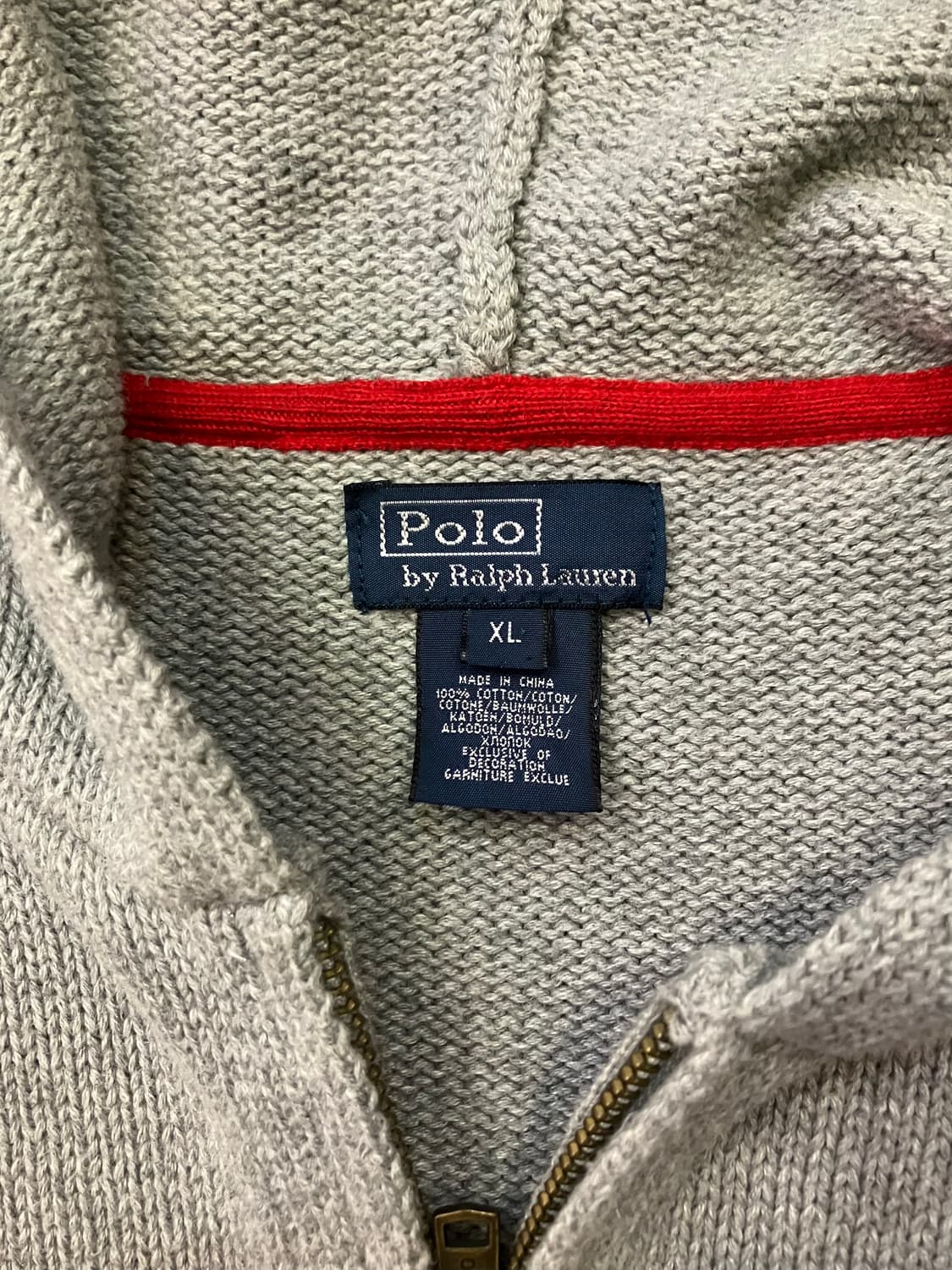 폴로랄프로렌 빅포니 니트 후드집업 상품이미지4