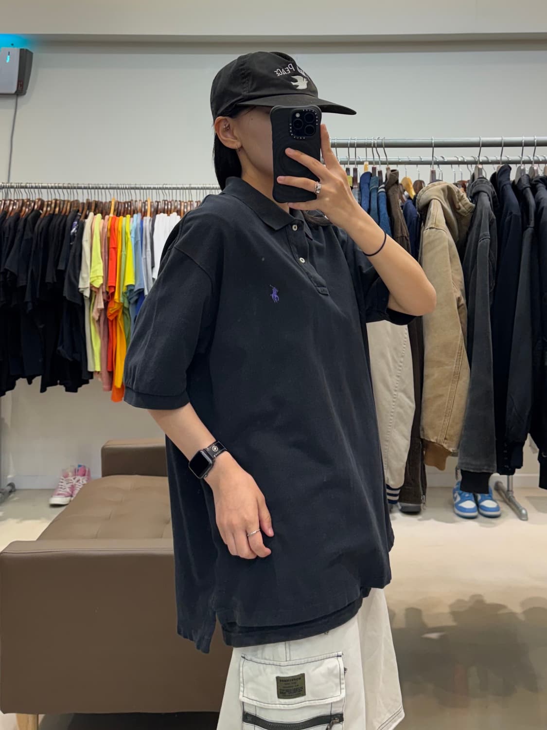 폴로 랄프로렌 카라티 블랙 상품이미지6