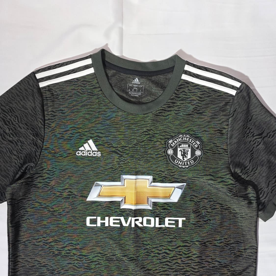 [3XL]아디다스 맨유 20-21 어웨이 유니폼 반팔 노마킹 상품이미지3