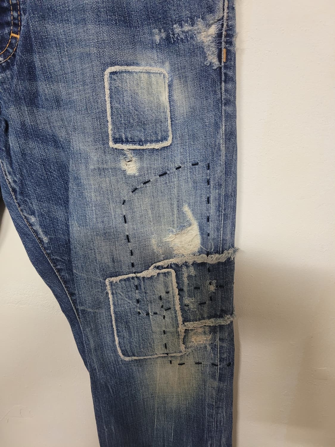no.2  디스퀘어드2 워싱 데미지 청바지 50 상품이미지3