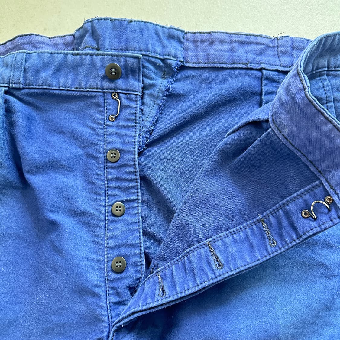 60s 프렌치 몰스킨 카펜터 워크 팬츠 34-36 상품이미지4