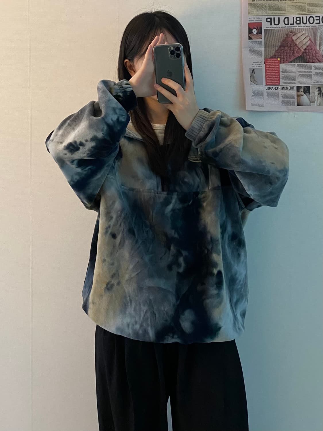 퍼지스토어 반집업 후리스 상품이미지3