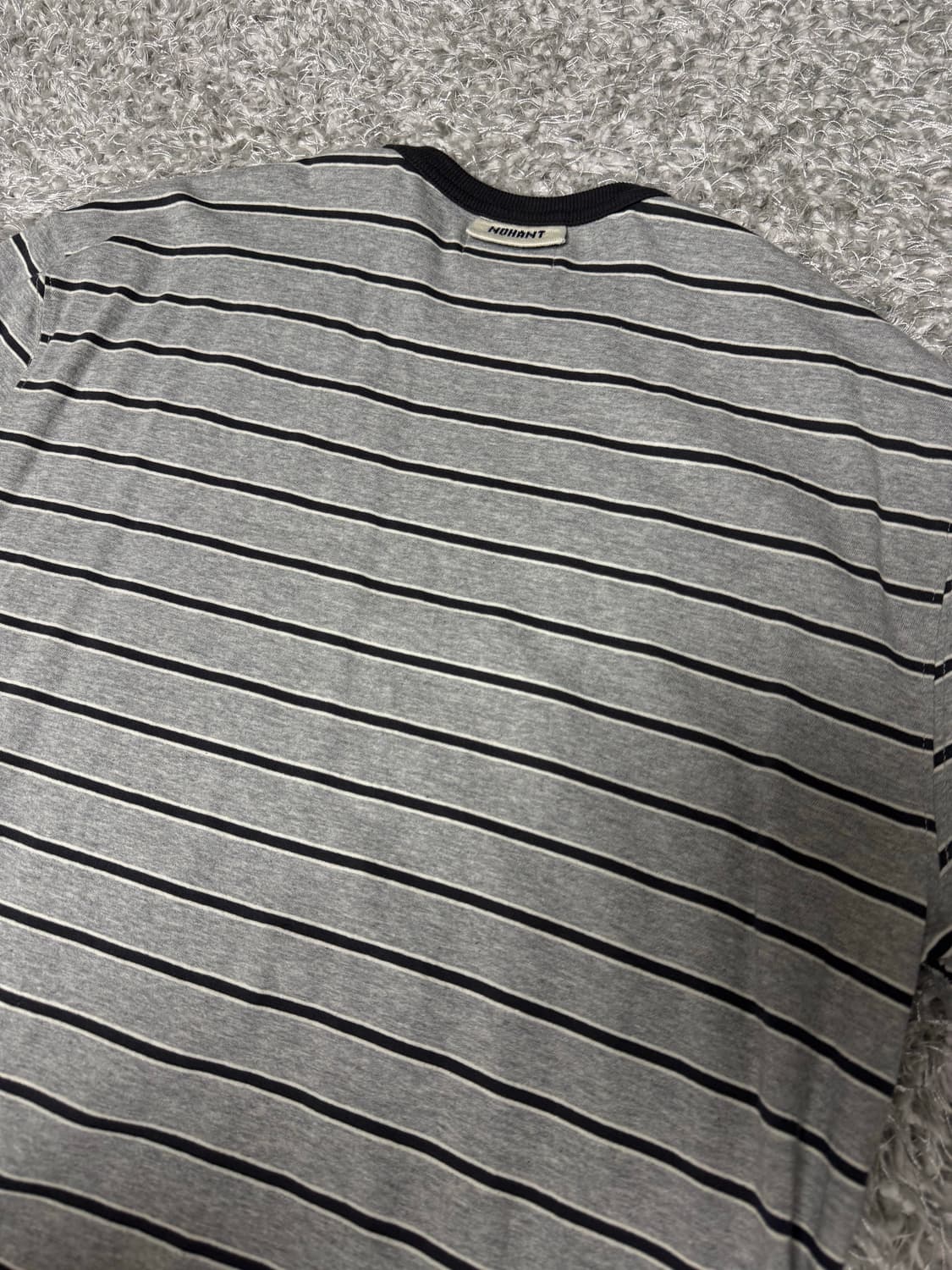 노앙 Stripe Basic Short Sleeve T-shirt 상품이미지6