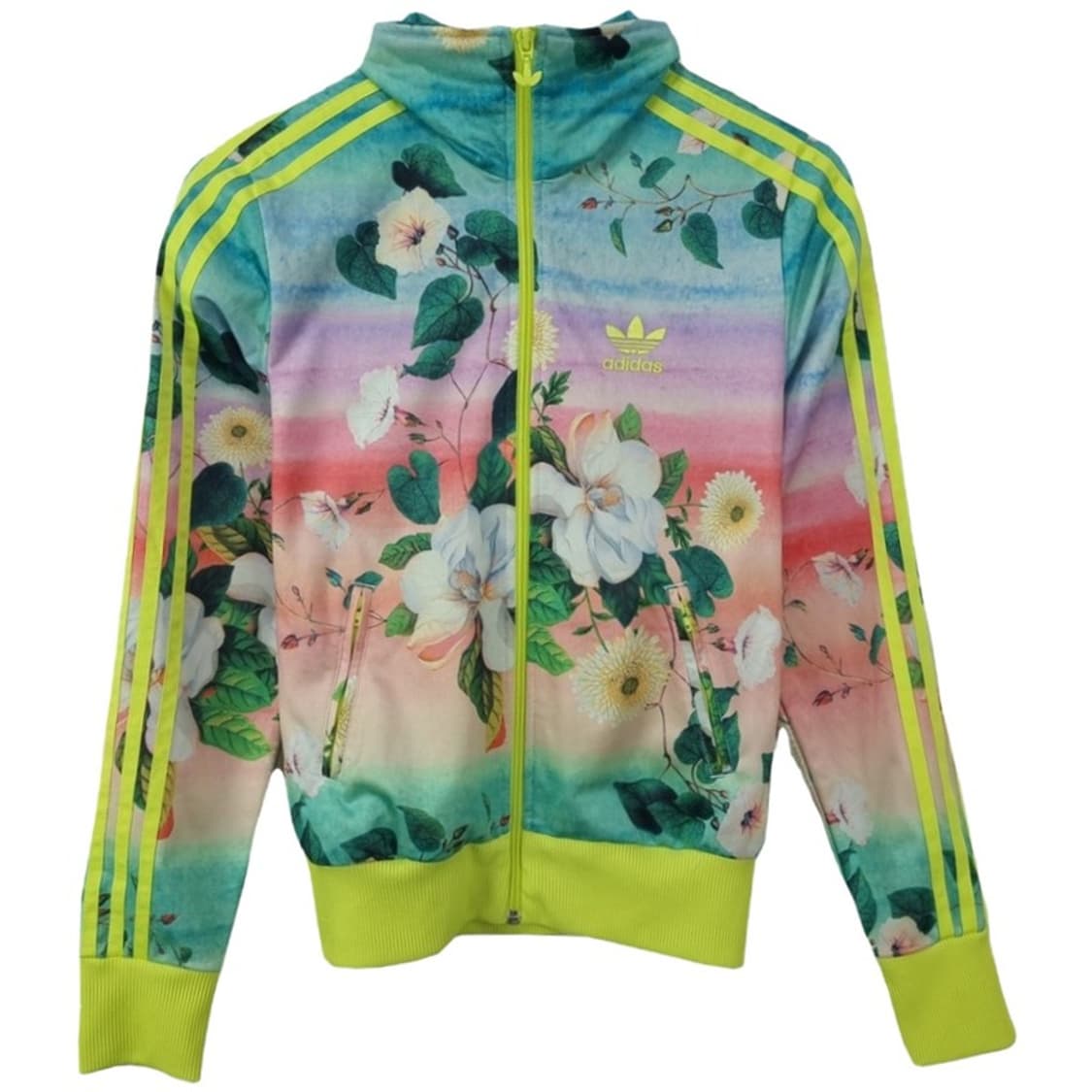 아디다스 플라워 패턴 파이어버드 져지 트랙탑 집업 자켓 M16567 상품이미지2