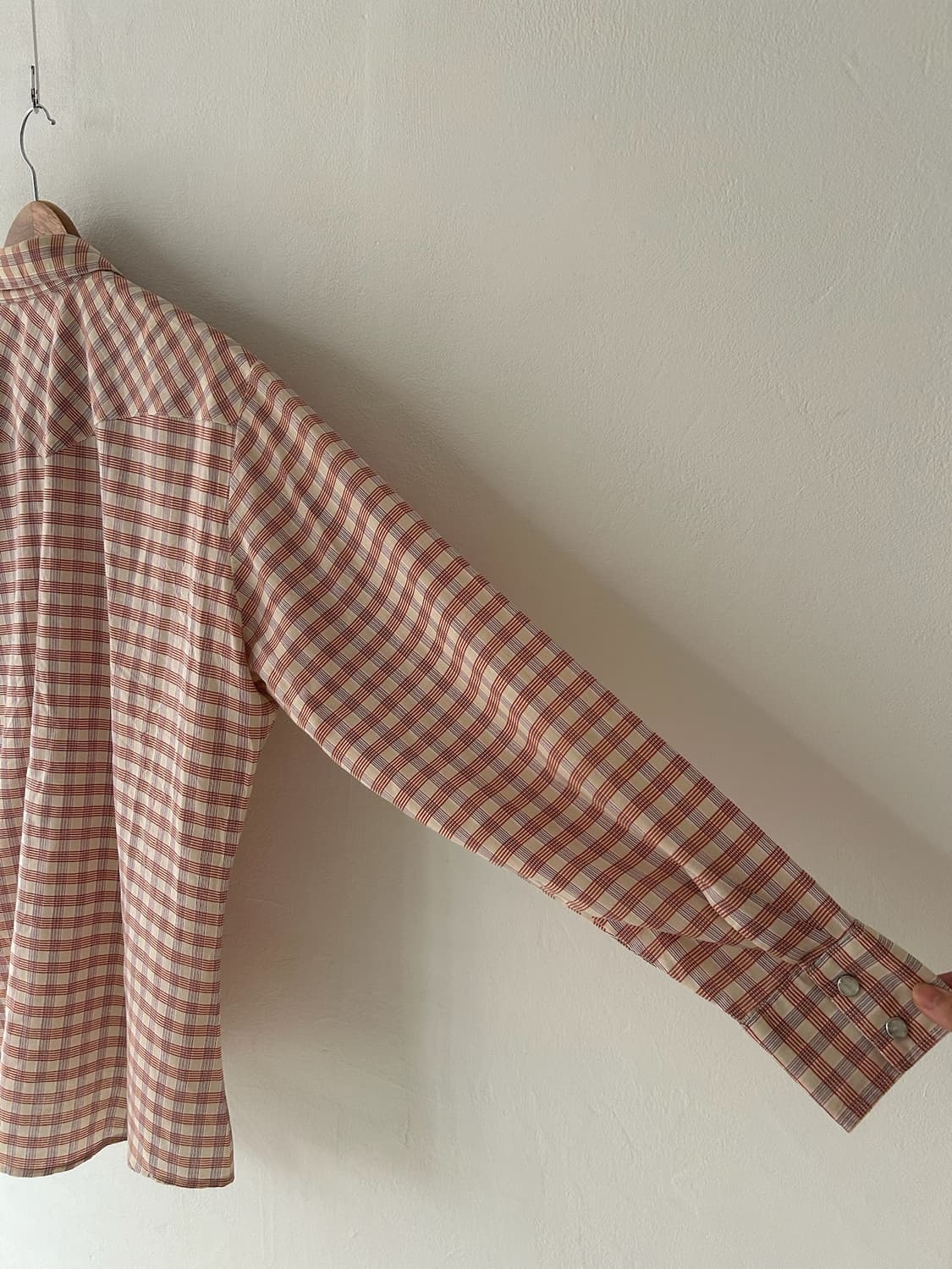 80s vtg USA Round-up  Western Wear shirt 상품이미지8