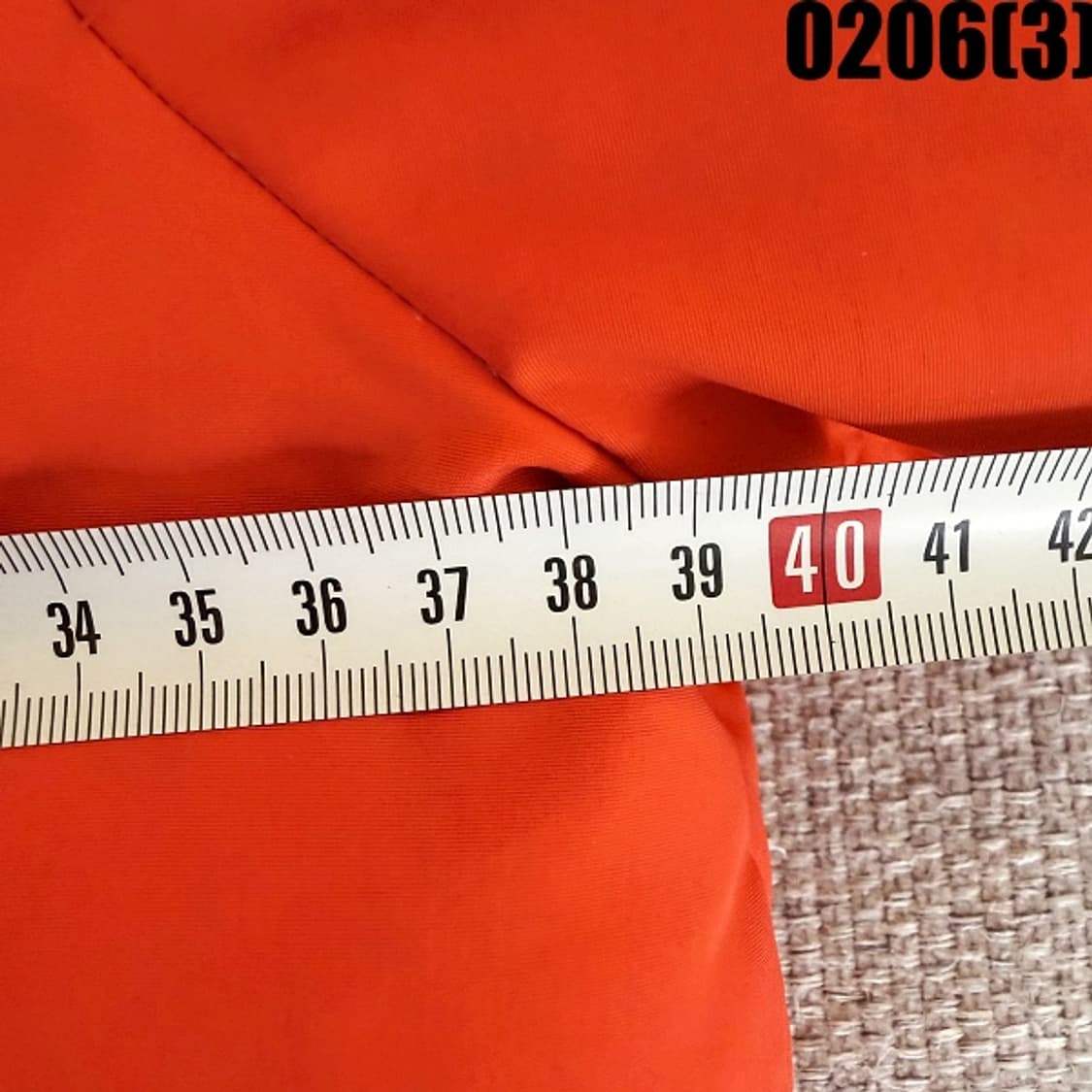 [110] 컬럼비아 키즈 여성 오리털 오렌지색 패딩 점퍼 0206(3) 상품이미지7