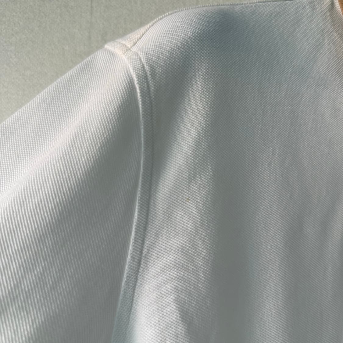 버버리 pk 체크 화이트 긴팔티 상품이미지4