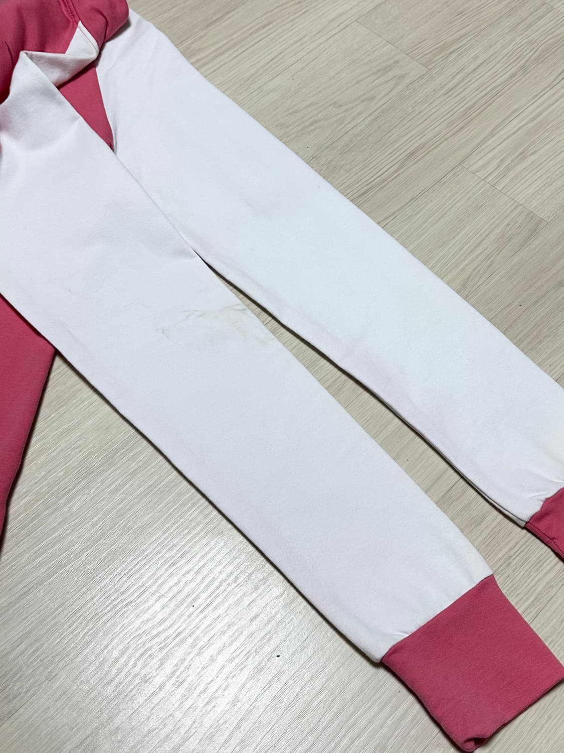 희귀) 오클리 OAKLEY 백로고 코튼 배색 집업 자켓 핑크 상품이미지5