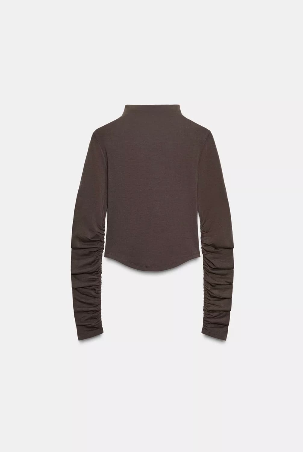 (새상품) 자라 하이넥 셔링 긴팔 티셔츠 상품이미지4