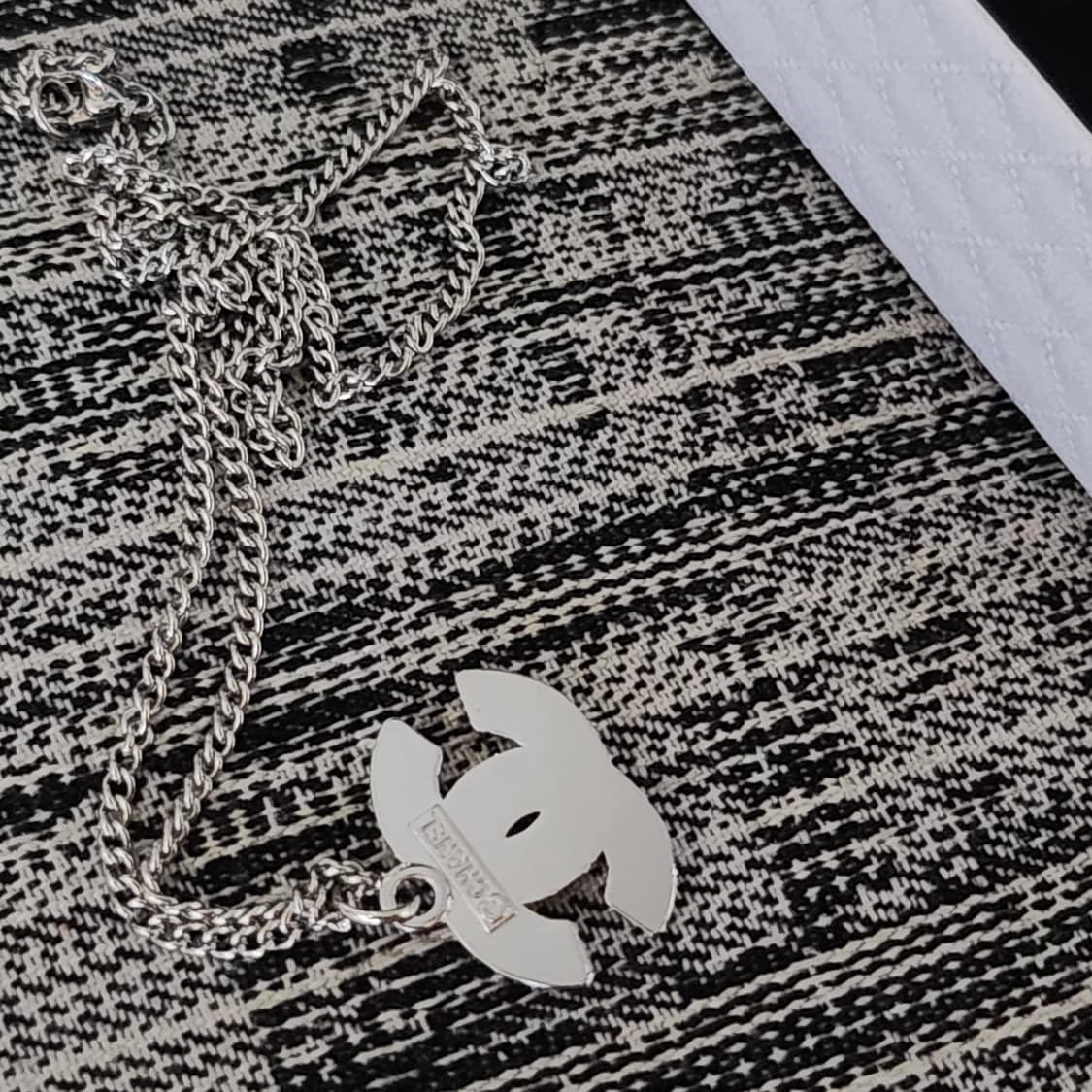 샤넬 정품 빈티지 업사이클링 목걸이 남여공용 남자목걸이  상품이미지3