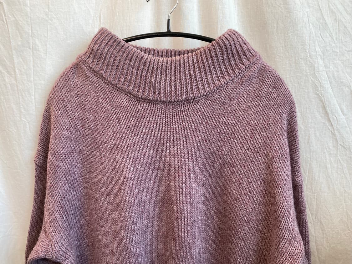 CLASSICAL ELF 연보라 니트원피스(L) 상품이미지3