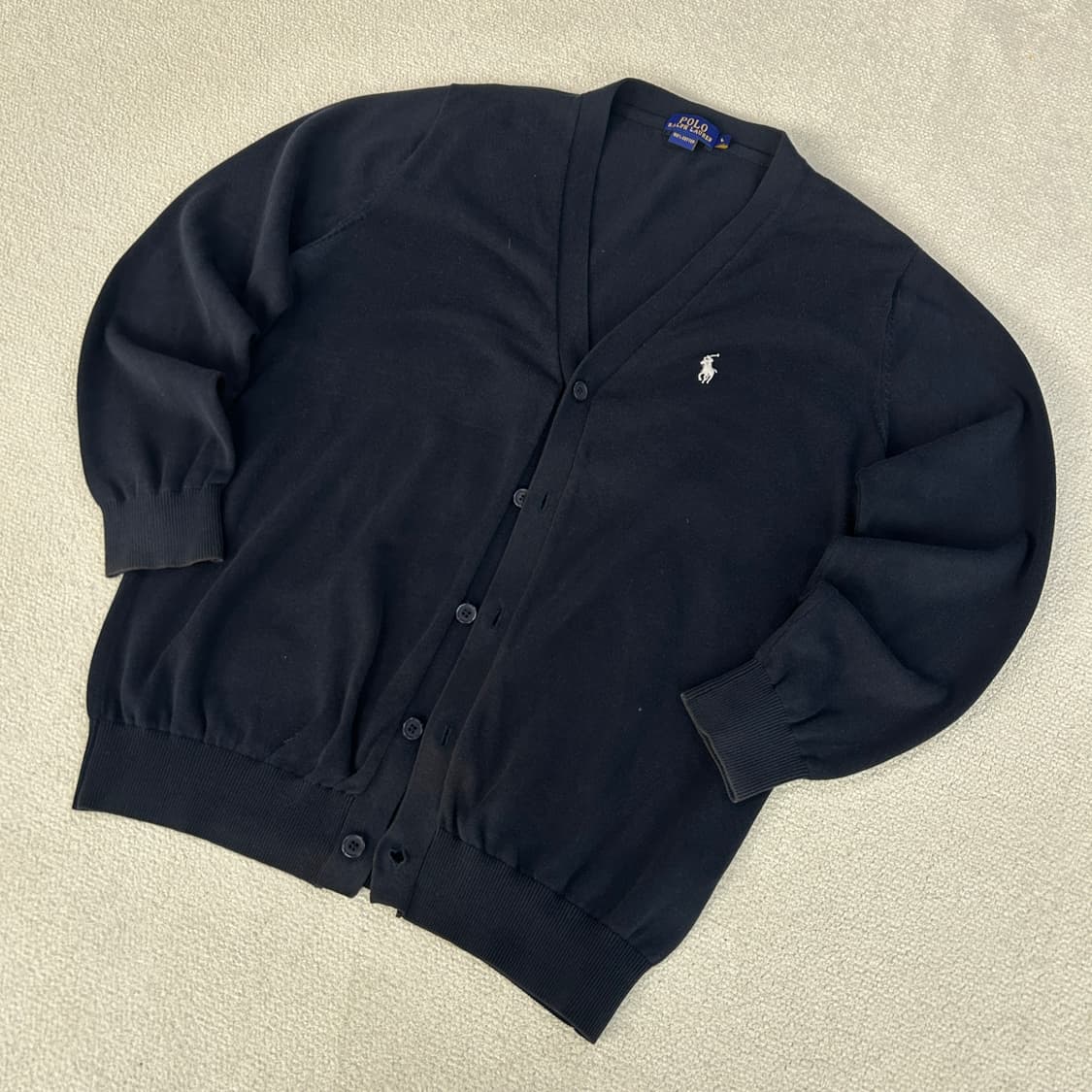 폴로 랄프로렌 블랙 가디건 L 상품이미지1